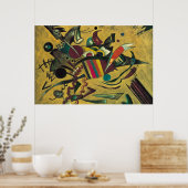 Kandinsky Modern Absract Expressionist Artwork Poster (Keuken)