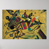 Kandinsky Modern Absract Expressionist Artwork Poster (Voorkant)