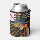 Kandinsky Modern Abstract expressionistisch kunstw Blikjeskoeler (Blikje Voorkant)