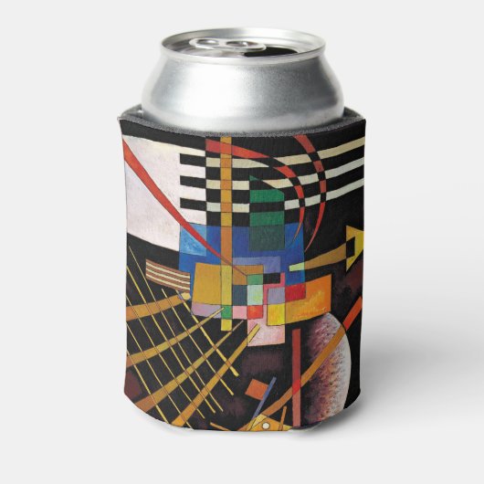 Kandinsky Modern Abstract expressionistisch kunstw Blikjeskoeler (Blikje Achterkant)