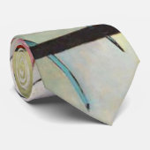 Kandinsky Modern Abstract kleurrijk kunstwerk Stropdas (Opgerold)