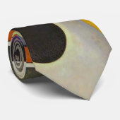 Kandinsky Modern Abstract kleurrijk kunstwerk Stropdas (Opgerold)