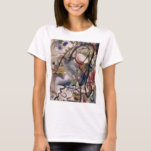 Kandinsky Modern Abstract kleurrijk kunstwerk T-shirt