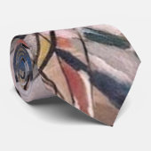 Kandinsky Modern Abstract Kunstwerk Stropdas (Opgerold)