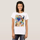 Kandinsky modern abstract schilderkunst kunst koni t-shirt (Voorkant volledig)
