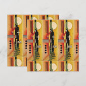 Kandinsky Modern Abstract schilderwerk (Voorkant / Achterkant)