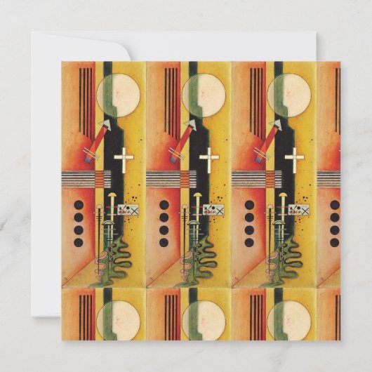 Kandinsky Modern Abstract schilderwerk (Achterkant)