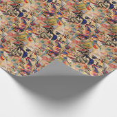 Kandinsky Modern Abstract schilderwerk Cadeaupapier (Hoek)