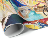 Kandinsky Modern Abstract schilderwerk Cadeaupapier (Rol Hoek)