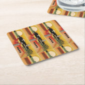 Kandinsky Modern Abstract schilderwerk Kartonnen Onderzetters (Schuin)