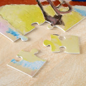 Kandinsky Modern Abstract schilderwerk Legpuzzel (Zijkant)