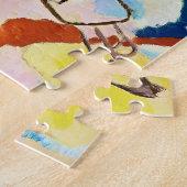 Kandinsky Modern Abstract schilderwerk Legpuzzel (Zijkant)