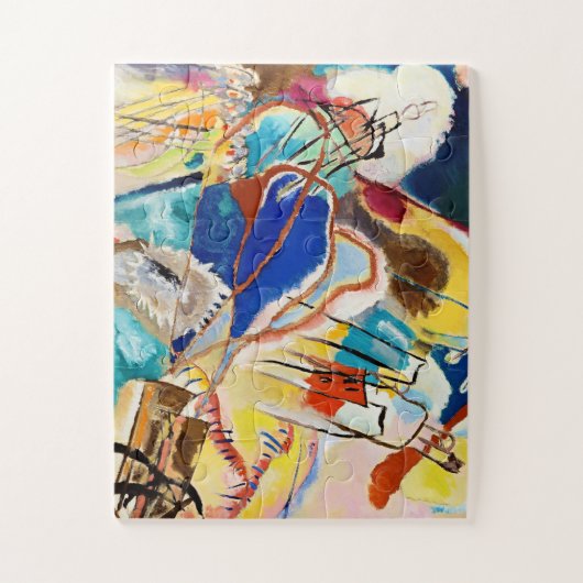 Kandinsky Modern Abstract schilderwerk Legpuzzel (Verticaal)