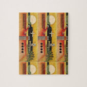 Kandinsky Modern Abstract schilderwerk Legpuzzel (Verticaal)