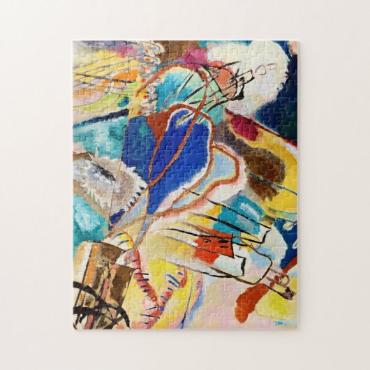 Kandinsky Modern Abstract schilderwerk Legpuzzel (Verticaal)