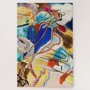 Kandinsky Modern Abstract schilderwerk Legpuzzel