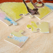 Kandinsky Modern Abstract schilderwerk Legpuzzel (Zijkant)