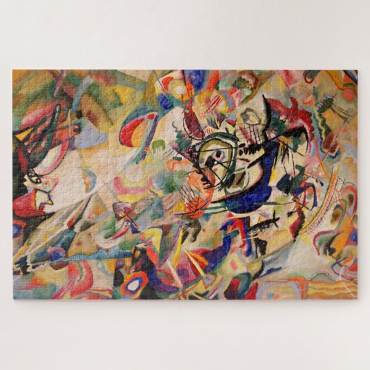 Kandinsky Modern Abstract schilderwerk Legpuzzel (Horizontaal)