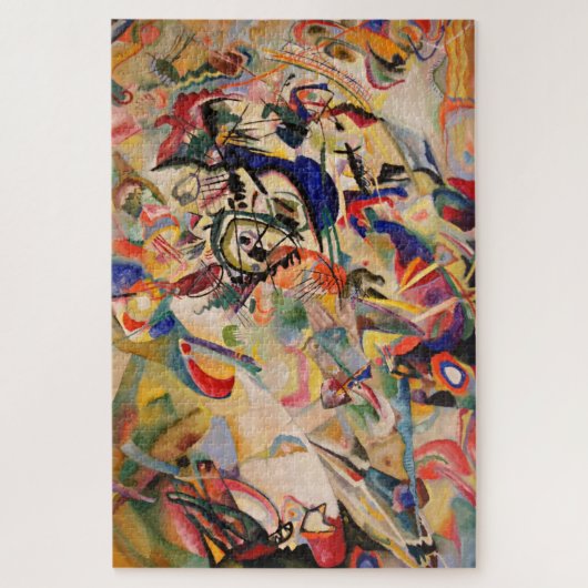 Kandinsky Modern Abstract schilderwerk Legpuzzel (Verticaal)