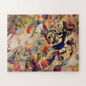 Kandinsky Modern Abstract schilderwerk Legpuzzel (Horizontaal)
