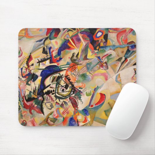 Kandinsky Modern Abstract schilderwerk Muismat (Met muis)