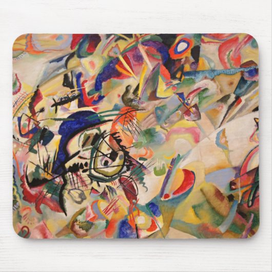 Kandinsky Modern Abstract schilderwerk Muismat (Voorkant)