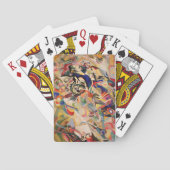 Kandinsky Modern Abstract schilderwerk Pokerkaarten (Achterkant)