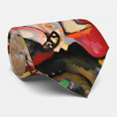 Kandinsky Modern Abstract schilderwerk Stropdas (Opgerold)