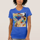 Kandinsky Modern Abstract schilderwerk T-shirt (Voorkant)