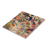 Kandinsky Modern Abstract schilderwerk Tegeltje (Zijkant)