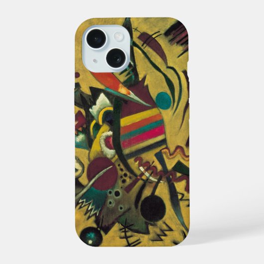 Kandinsky moderne abstracte expressionistische kun iPhone 15 case (Achterkant)