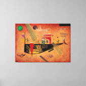 KANDINSKY - MOODY - LAUNISCH (Wispelturig) - 1930 Canvas Afdruk (Voorkant)