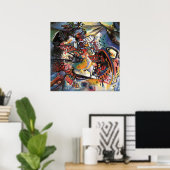 Kandinsky Moskou I Abstracte schilderkunst Poster (Thuiskantoor)