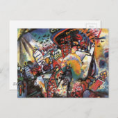 Kandinsky Moskou I Cityscape Abstract schilderen Briefkaart (Voorkant / Achterkant)