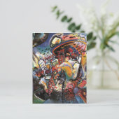 Kandinsky Moskou I Cityscape Abstract schilderen Briefkaart (Staand voorkant)