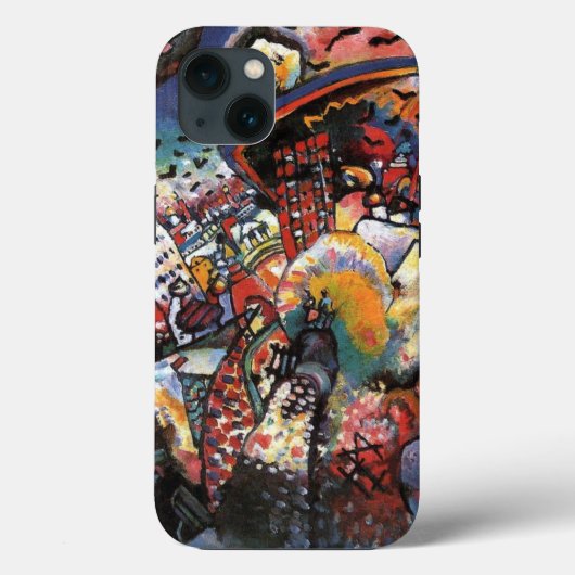 Kandinsky Moskou I Cityscape Abstract schilderen Case-Mate iPhone Case (Achterkant)
