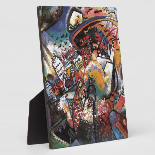 Kandinsky Moskou I Cityscape Abstract schilderen Fotoplaat (Zijkant)