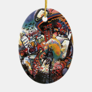 Kandinsky Moskou I Cityscape Abstract schilderen Keramisch Ornament