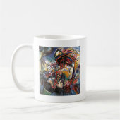 Kandinsky Moskou I Cityscape Abstract schilderen Koffiemok (Links)