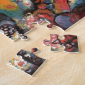 Kandinsky Moskou I Cityscape Abstract schilderen Legpuzzel (Zijkant)