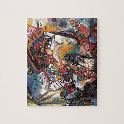 Kandinsky Moskou I Cityscape Abstract schilderen Legpuzzel (Verticaal)