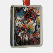 Kandinsky Moskou I Cityscape Abstract schilderen Metalen Ornament (Rechts)