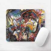 Kandinsky Moskou I Cityscape Abstract schilderen Muismat (Met muis)