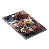Kandinsky Moskou I Cityscape Abstract schilderen Notitieboek (Rechterzijde)