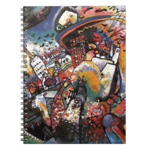 Kandinsky Moskou I Cityscape Abstract schilderen Notitieboek