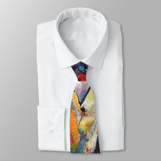 Kandinsky Moskou I Cityscape Abstract schilderen Stropdas (Gebonden)