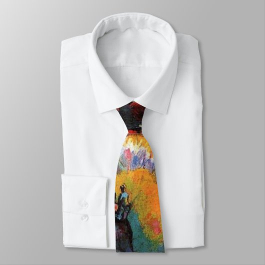 Kandinsky Moskou I Cityscape Abstract schilderen Stropdas (Gebonden)