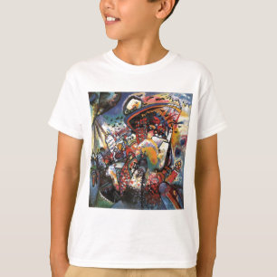 Kandinsky Moskou I Cityscape Abstract schilderen T-shirt