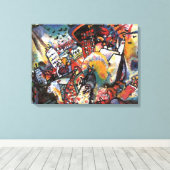 Kandinsky Moskou I Concert Abstract schilderen Canvas Afdruk (Insitu (Houten vloer))