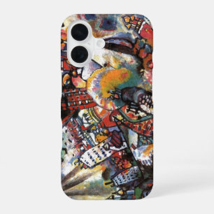 Kandinsky Moskou I Stadsgezicht Abstracte Kunst iPhone 16 Hoesje